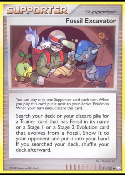 Fossil Excavator #111/123 — Mysterious Treasures