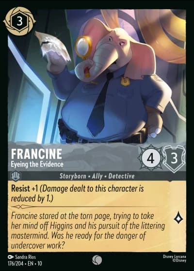 Francine - Eyeing the Evidence #176/204 — Whispers in the Well