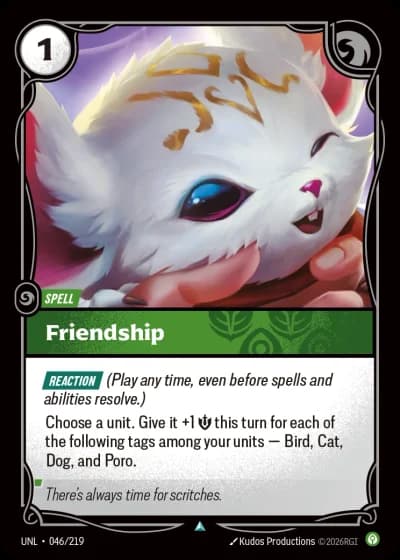 Friendship #046/308 — Unleashed