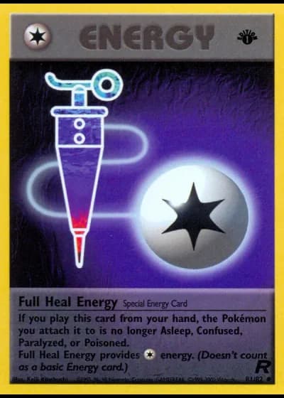 Full Heal Energy (1st Edition) #81/82 — Team Rocket (1st Edition)