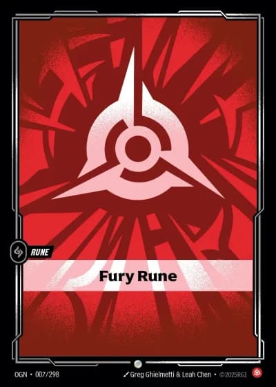 Fury Rune R01/303 — Spiritforged