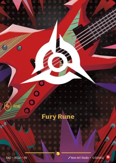 Fury Rune R01a/189 — Radiance