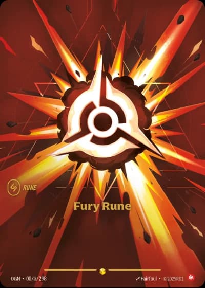 Fury Rune R01a/303 — Spiritforged