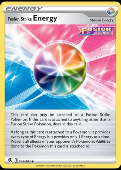 Fusion Strike Energy #244/264 — Fusion Strike