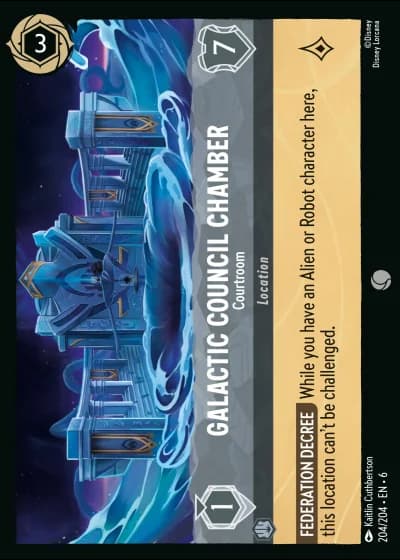 Galactic Council Chamber - Courtroom #204/204 — Azurite Sea