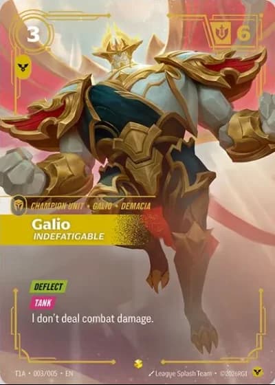 Galio, Indefatigable (T1 Worlds Champion Player Bundle) #716020