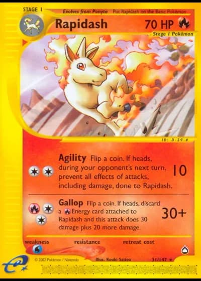 Gallopa #31/147 — Aquapolis