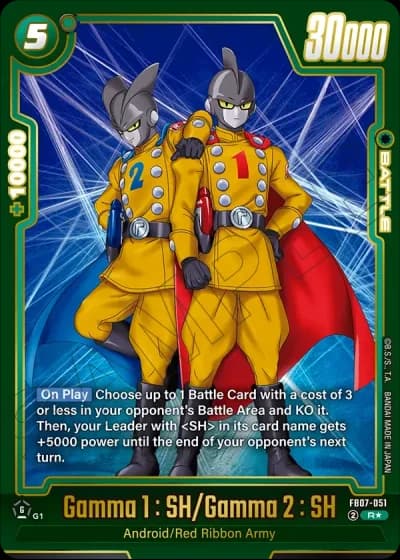 Gamma 1 : SH/Gamma 2 : SH (Alternative Art) FB07-051 — Wish for Shenron (FB07)