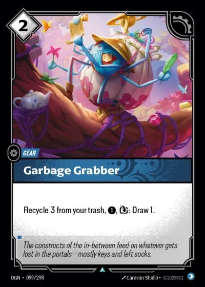 Garbage Grabber #099/352 — Origins