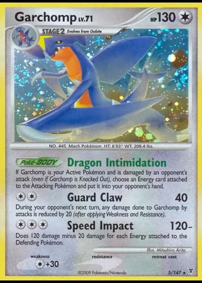 Garchomp (National Championships 2009-10) #5/147 — Supreme Victors