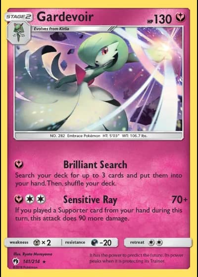 Gardevoir #141/214 — Lost Thunder