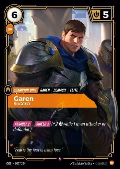 Garen, Rugged #007/24 — Proving Grounds