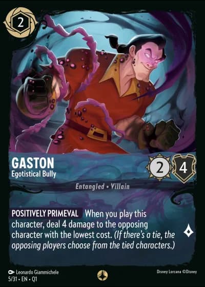 Gaston - Egotistical Bully #5/31 — Illumineer's Quest: Deep Trouble
