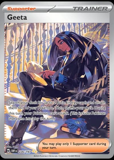 Geeta #226/197 — Obsidian Flames