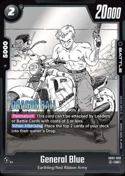 General Blue SB02-059 — Manga Booster 02 (SB02)