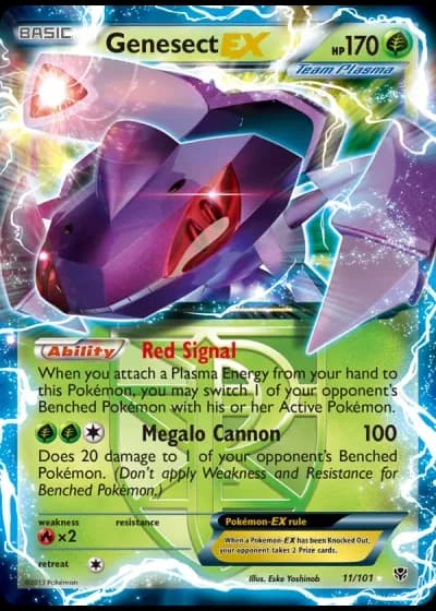 Genesect EX #11/101 — Plasma Blast