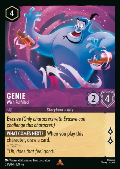 Genie - Wish Fulfilled #53/204 — Azurite Sea