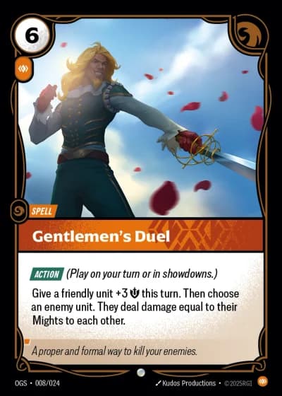 Gentlemen's Duel #008/24 — Proving Grounds