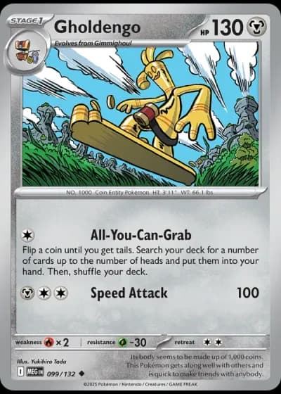 Gholdengo #099/132 — Mega Evolution