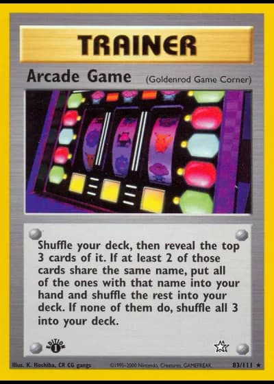 Gioco Arcade #83/111 — Neo Genesis
