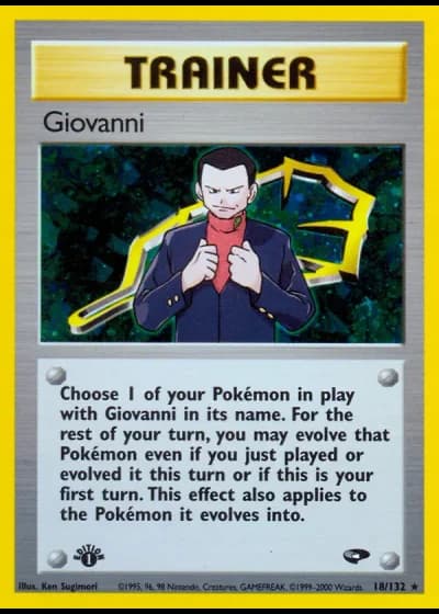 Giovanni #18/132 — Gym Challenge