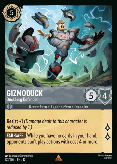 Gizmoduck - Duckburg Defender #193/257 — Wilds Unknown