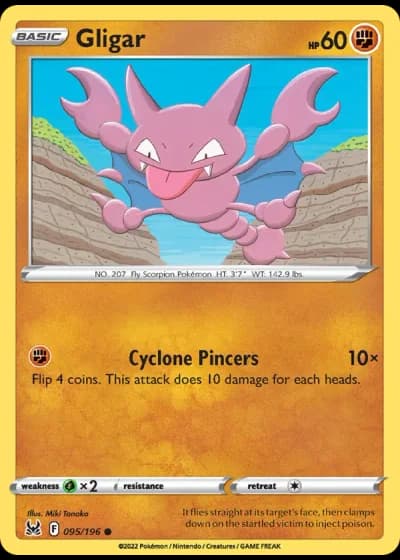 Gligar #095/196 — Lost Origin