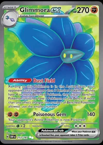 Glimmora ex #213/197 — Obsidian Flames