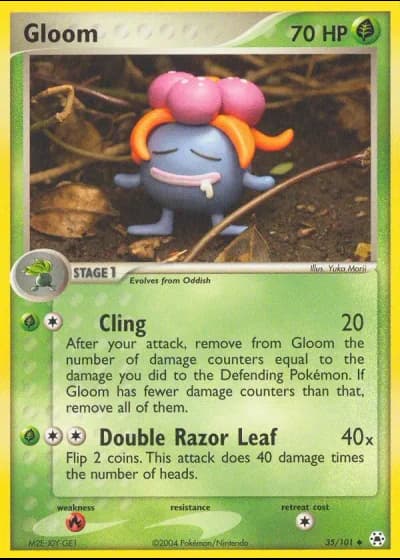 Gloom #35/101 — EX Leggende Nascoste