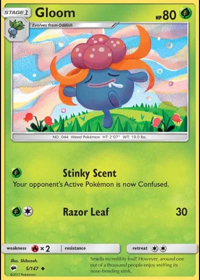 Gloom #5/147 — Burning Shadows