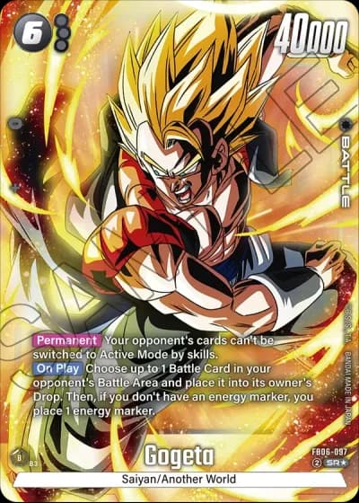 Gogeta (Alternative Art) FB06-097 — Rivals Clash (FB06)