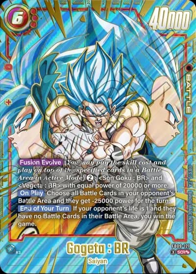 Gogeta : BR (Super Alternative Art) FB09-121 — Dual Evolution (FB09)