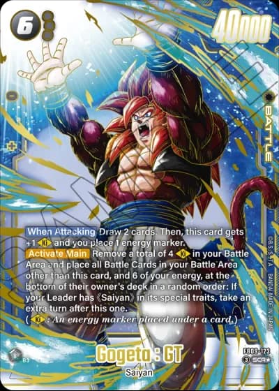 Gogeta : GT (Alternative Art) FB09-123 — Dual Evolution (FB09)
