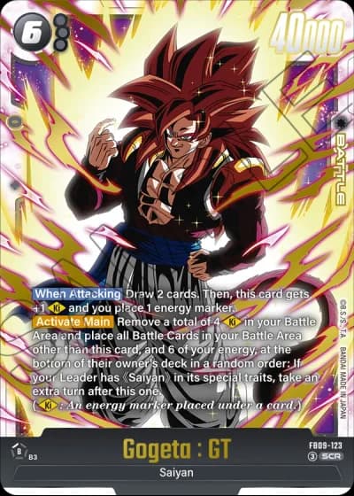 Gogeta : GT FB09-123 — Dual Evolution (FB09)