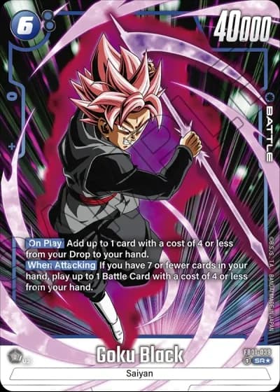 Goku Black (Alternative Art) FB01-039 — Awakened Pulse (FB01)