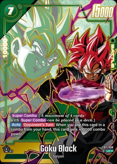 Goku Black (Alternative Art) FB11-058 — Brightness of Hope (FB11)