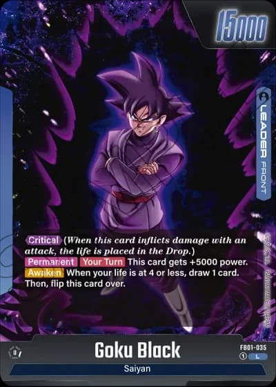 Goku Black FB01-035 — Awakened Pulse (FB01)
