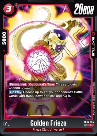 Golden Frieza FB04-004 — Ultra Limit (FB04)