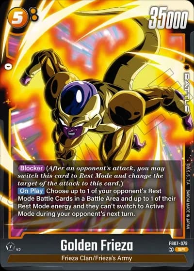 Golden Frieza FB07-079 — Wish for Shenron (FB07)