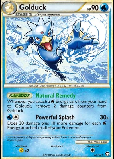 Golduck #22/102 — Triumphant