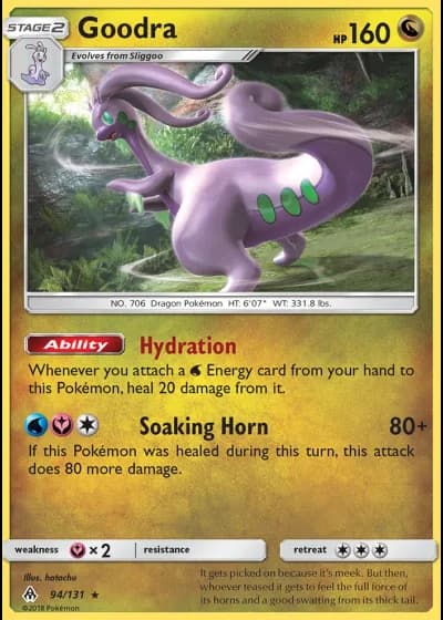 Goodra #94/131 — Forbidden Light