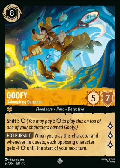 Goofy - Galumphing Gumshoe #24/204 — Whispers in the Well