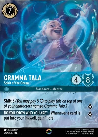 Gramma Tala - Spirit of the Ocean #217/204 — Into the Inklands