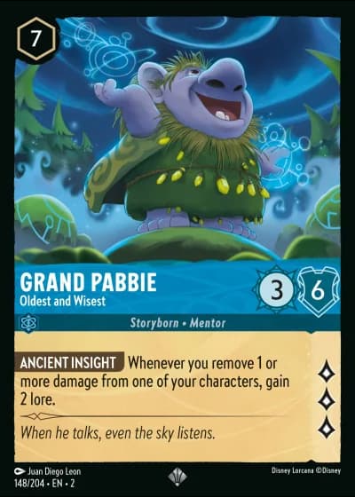 Grand Pabbie - Oldest and Wisest #148/204 — Rise of the Floodborn
