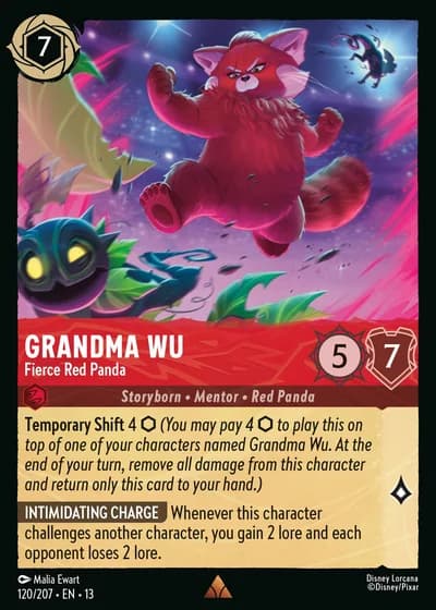 Grandma Wu - Fierce Red Panda #120/261 — Attack of the Vine!