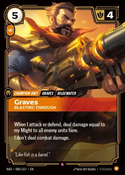 Graves, Blasting Through #085/189 — Radiance