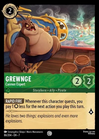 Grewnge - Cannon Expert #86/204 — Archazia's Island