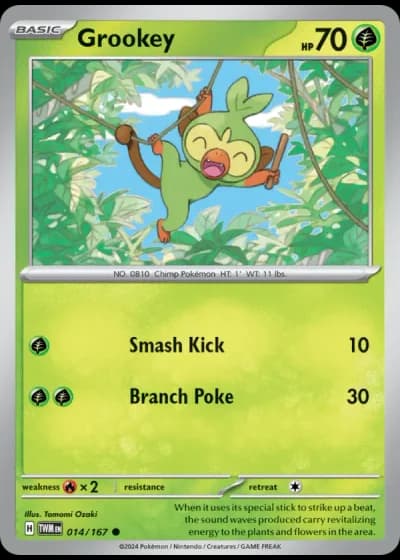 Grookey #014/167 — Twilight Masquerade