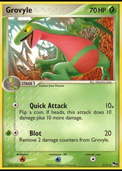 Grovyle #7/17 — POP Series 4