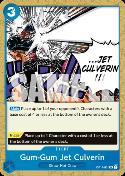 Gum-Gum Jet Culverin (OP11-061) — A Fist of Divine Speed (OP11)